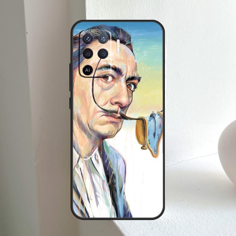 Чехол Salvador Dali Art для OPPO A80 A60 A40 A5 A6 Pro A15 A17 A57 A16 A76 A96 A18 A38 A58 A78 A98 A54 A74 A94