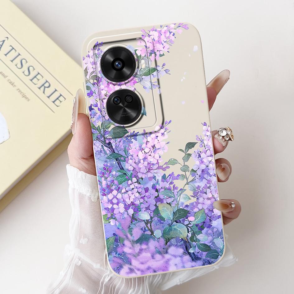 Nova 12 SE Case For Huawei Nova 12 SE Cover 2024 Fashion Painted Liquid Silicone Anti-Fall Protective Bumper For Nova 12SE Funda