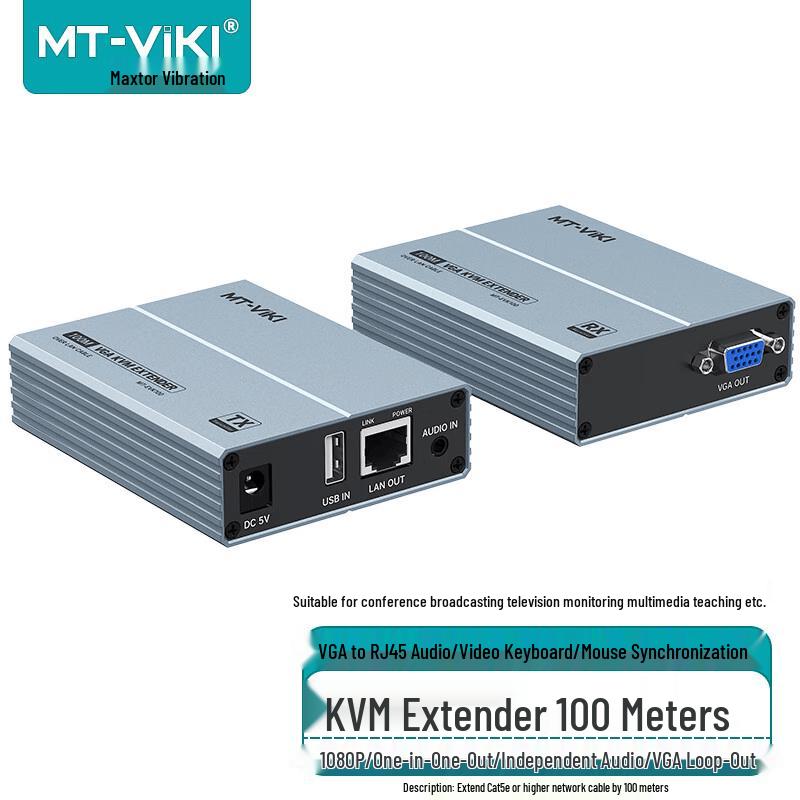 MT-viki MT-EVK100 VGA KVM-удлинитель 100 м