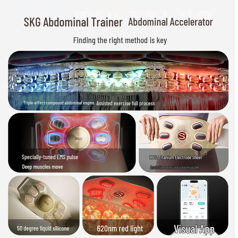 SKG K7 Waist and Abdomen Massager CN plug (adapter included)