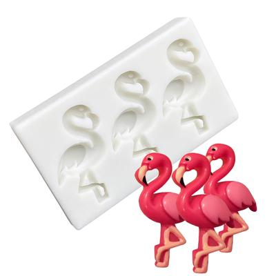 Фламинго силиконовая форма для выпечки торта инструменты для шоколадного кекса из смолы инструменты для украшения помадкой