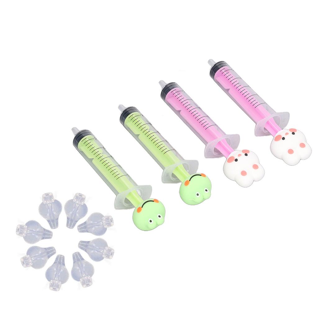 4 шт. 10 мл детский носовой шприц ирригатор безопасный отсос многоразовый чистый силиконовый промывание носа