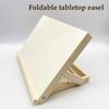 Foldable Tabletop Easel Lightweight Portable Wood Drawing Easel Art Supply Adjustable Sketching Painting Board Students Artist