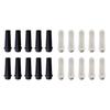 10Pcs PVC Cable Gland 6mm Strain Relief Boot Durable Wire Cord Protector Sleeve for Power Tool Core Household Appliance Industrial Equipment