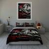 Dragon rose motif Bedding Duvet cover sets Duvet covers Pillowcases gifts (1 * Duvet Cover 2 * Pillowcases, without duvet insert)
