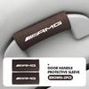 BLZ3   2pcs Car Roof Armrest Pull Cover Handle Gloves Protection For Mercedes Benz AMG C180 C300 W124 W176 W177 C200 C260 GLC CLE CLA