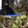Тактическая камуфляжная балаклава Зимняя флисовая теплая полнолицевая маска Шапка Шарф На Открытом Воздухе Охота Велосипед Велоспорт Мультикам Бандана