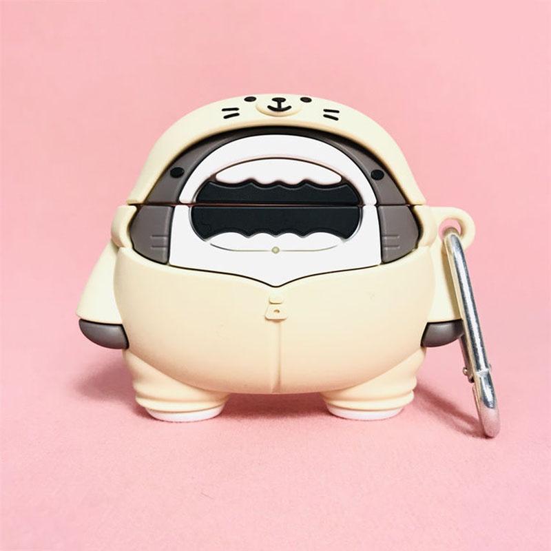 Silicone For OPPO Enco Air Case Cartoon Silicone Protective Cover for Oppo Enco Air2 Wireless Bluetooth Earphone Case Cover