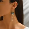 1Pair Dreamy Long Pendant Earrings Elegant Earrings Jellyfish Tassel Earrings  Jewelry Accessories