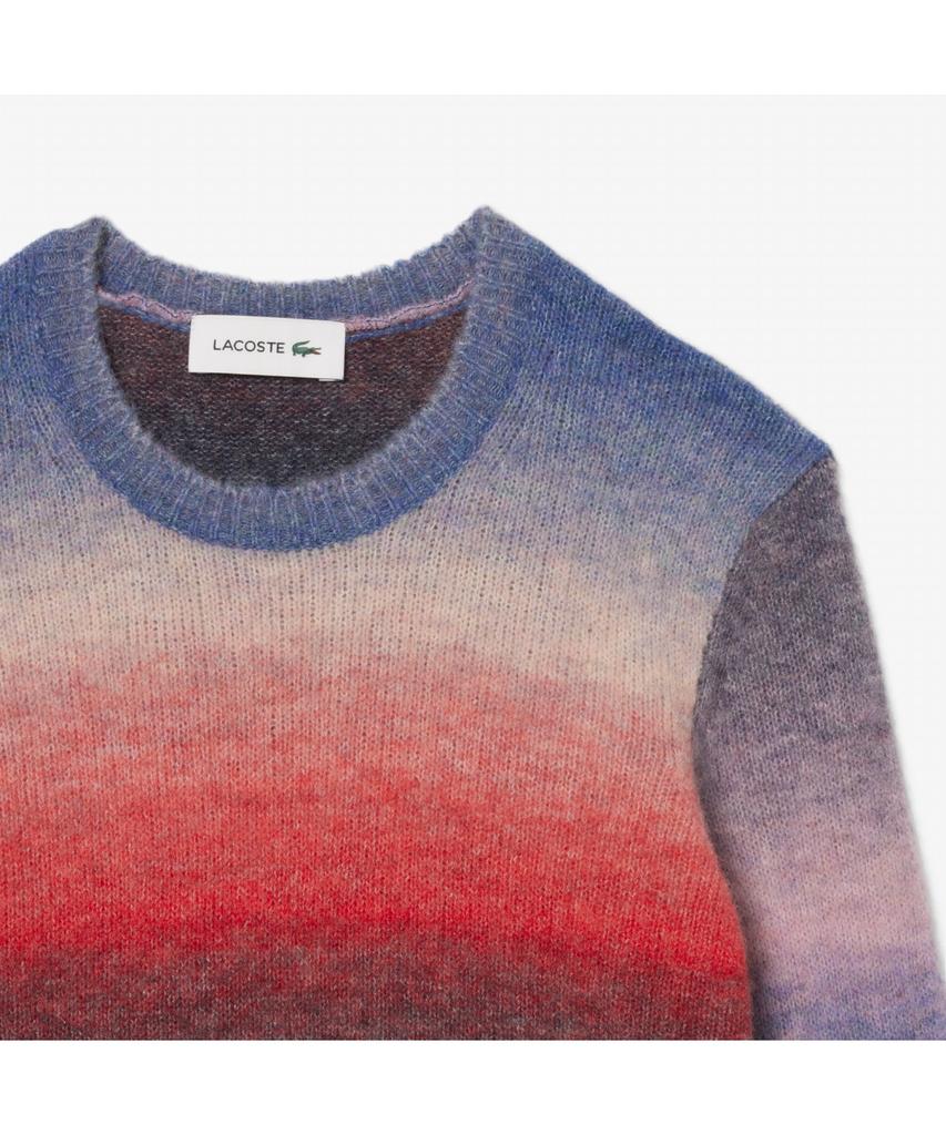 Женский многоцветный градиентный свитер LACOSTE Af4176-55N Kse