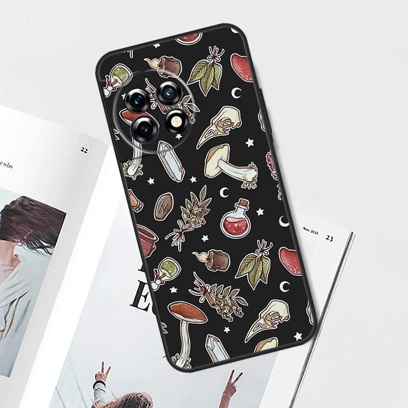 Mushroom Forest Case For OnePlus Nord CE 5 2 3 4 Lite N30 OnePlus 11 12 13 15 13T 13R 10T 12R 9 10 Pro Cover