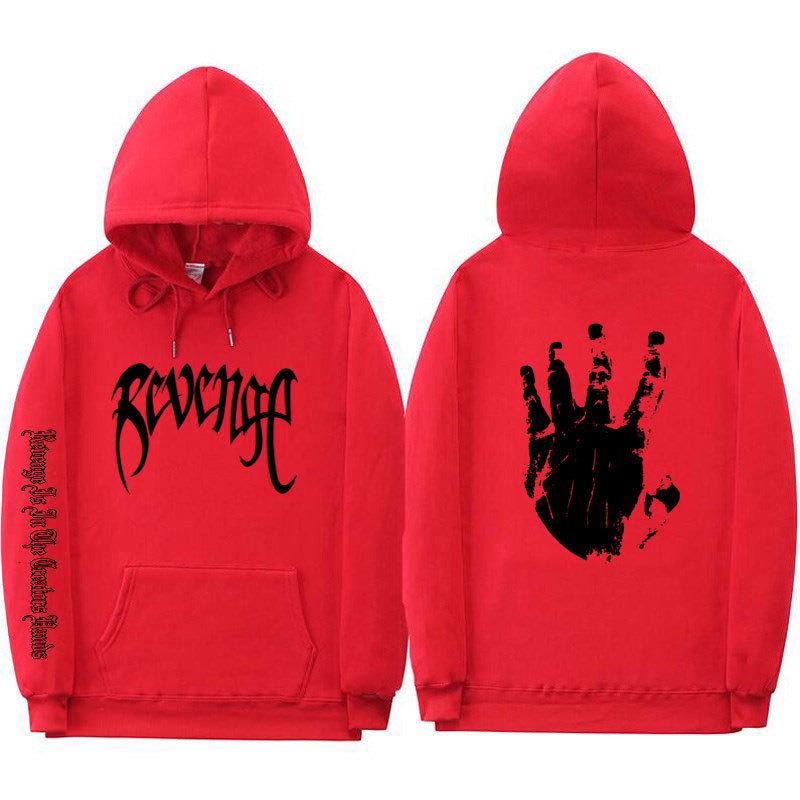 Унисекс Худи Толстовка Streetwear Revenge с резьбовой манжетой