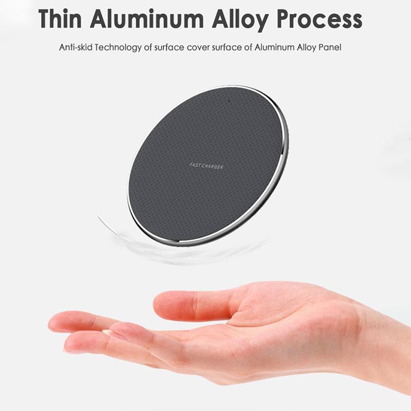 VAORLO Беспроводное зарядное устройство 20 Вт 15 Вт для быстрой зарядки iPhone 11 Xs Max X XR 8 Plus, панель для быстрой зарядки для Samsung Note 9 Note 8 S10 Plus