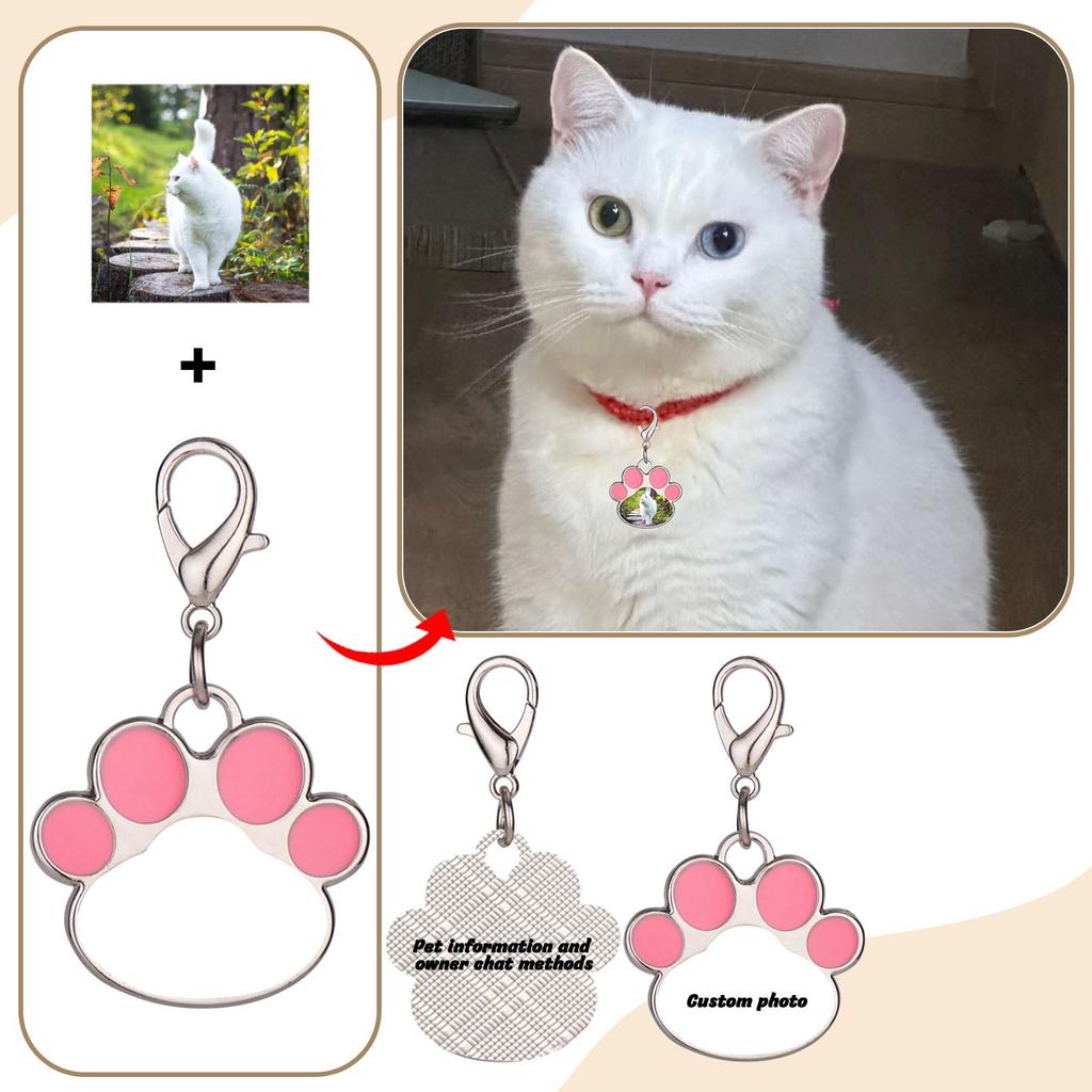 Custom Stainless Steel Anti-loss Personalized Tag Dog Tag Pet Tag