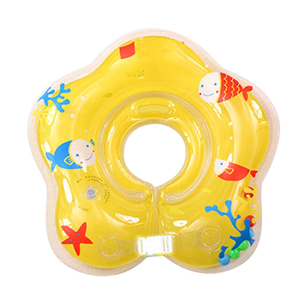 0-18months Baby Swimming Accessory Neck Ring Tube Safety Infant Float Circle for Bathing Inflatable