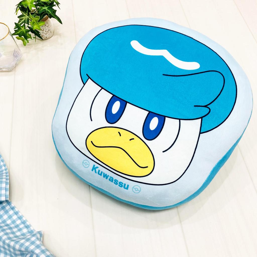 MORIPiLO Pokemon Body Squishy and Squishy Face Soft and Soft to the Plush Nap Morishita Pillows Pillow, (Soft Cushion), Touch, Toy, Pillow, Blue,