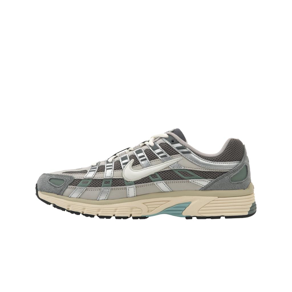 Nike P-6000 Кроссовки унисекс на плоской подошве из олова Серый, светло-железный, металлик-серебристый FN7509-029