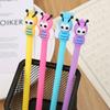 Back-to-school 10pcs 0.5mm Creative Stationery, Bee-shaped Gel Pen, High-quality Office Water-based Signature Pen, Cute Cartoon Student Gel Pen
