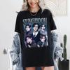 2026 Футболка с принтом в стиле K-pop Sunghon для женщин, Топ в корейском стиле, Хлопковая футболка унисекс с коротким рукавом Весна_Лето