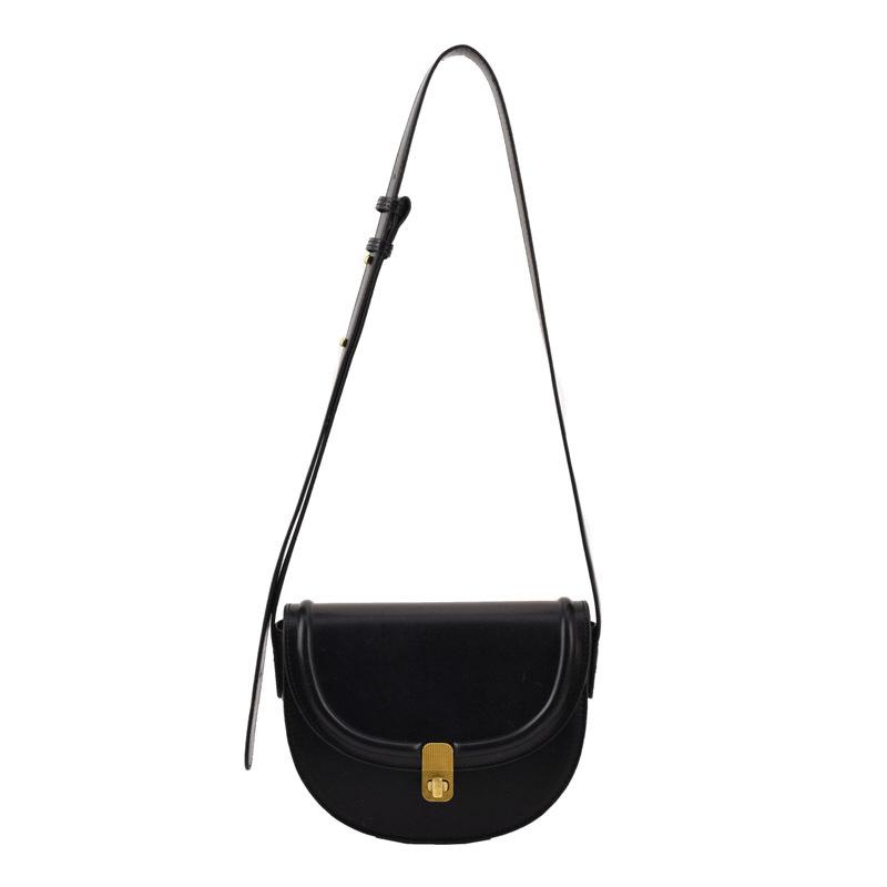 Retro saddle bag 2026 summer new shoulder messenger bag niche design women's bag texture underarm bag