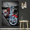 RELIABLI Canvas Paintings Vertical Motorcycle Pictures Modern Wall Art Posters And Prints For Living Room Decoration No Frame
