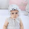 Princess Lace Ruffle Hat Flower Girl Sunhat Breathable Baby Lace Hat  Infant Girls