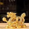 Дракон Фэн Пять Драконов Золотой Дракон Процветание Увеличивает Деньги 2024 Зодиак Фэн Шуй Удачи Счастливый Дракон Удачи Открытие Празднование Подарок