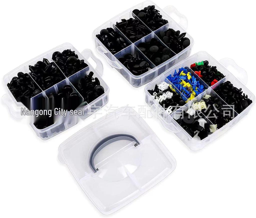 835 шт. Набор пластиковых винтов, расширительных заклепок для подкрылка бампера автомобиля