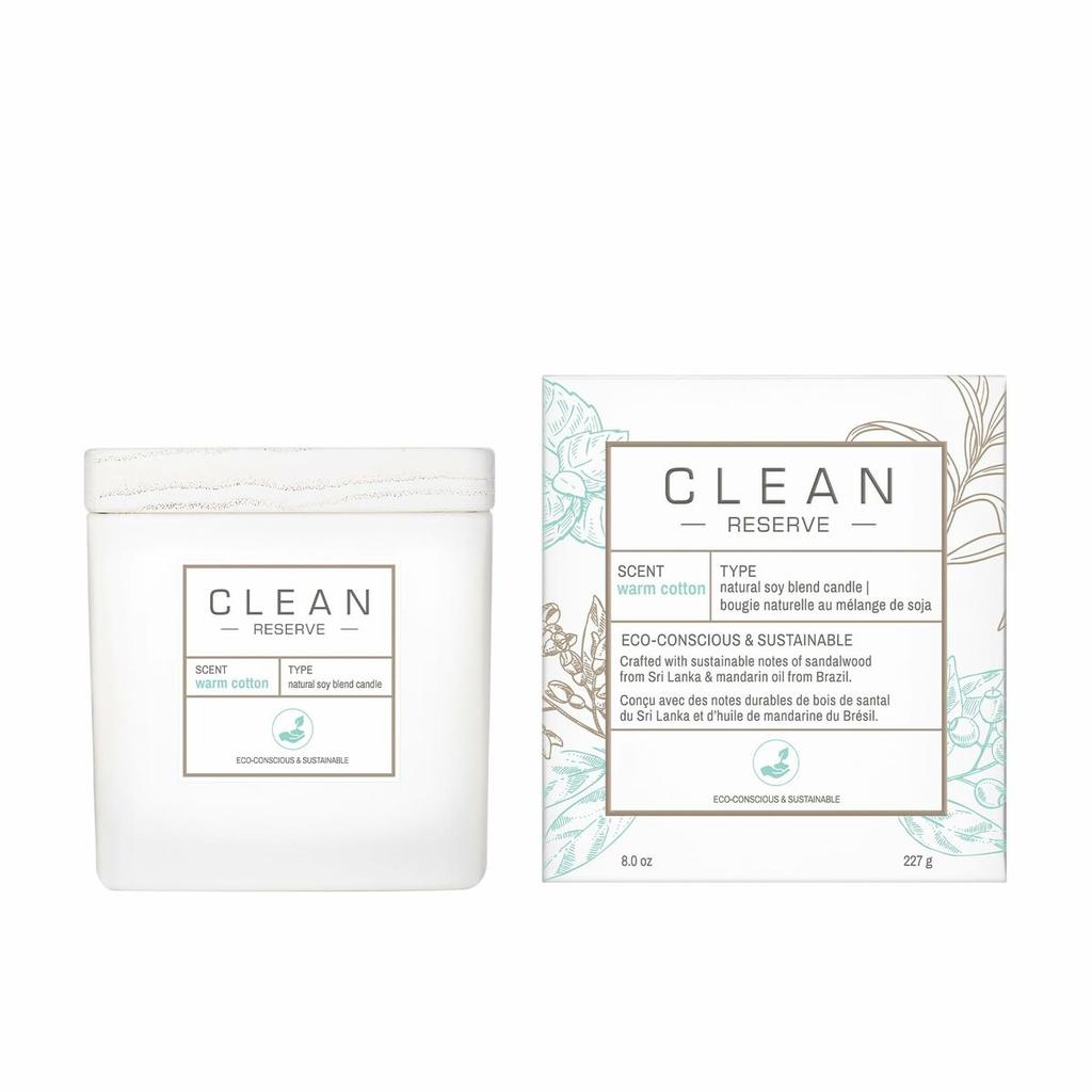 Clean, Space Warm Cotton, Scented Candle, 227 g