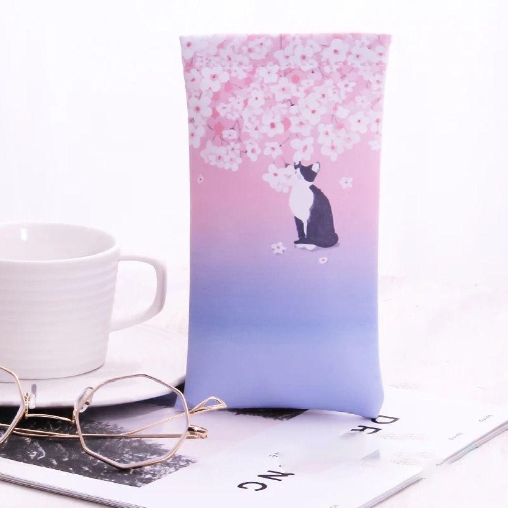 Soft Lining Eyewear Storage Bag Automatic Closing Glasses Box Colorful Sun Glasses Case Girl