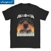 Helloween Metal for Unisex Women T Shirts The Time of the Oath Funny Tees Short Sleeve T-Shirt Pure Cotton New Arrival Tops
