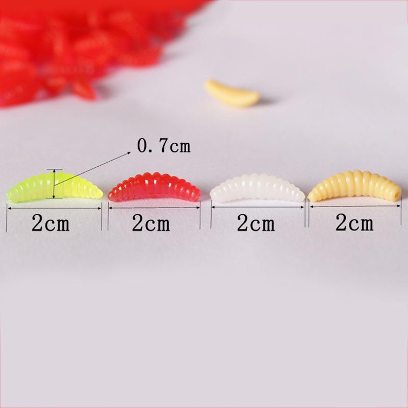 Силиконовая приманка-червь 35 мм