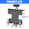 Cabinet Door Panel Mounting Jig Adjustable Cabinet Install Tool Door Panel Positioning Fixture for Most Cabinet Door