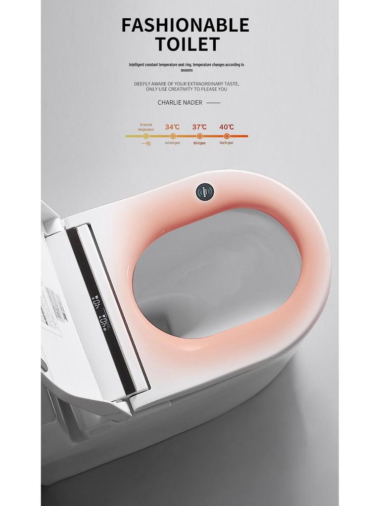 Универсальный умный чехол для сиденья унитаза с подогревом — многофункциональный для использования дома и в гостиницах.