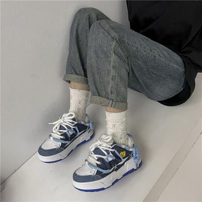 Дизайнерские туфли для женщин, нишевая пара, высокие кроссовки, оригинальные, универсальные, трендовые, на платформе, повседневные, спортивные, скейтбордистские туфли