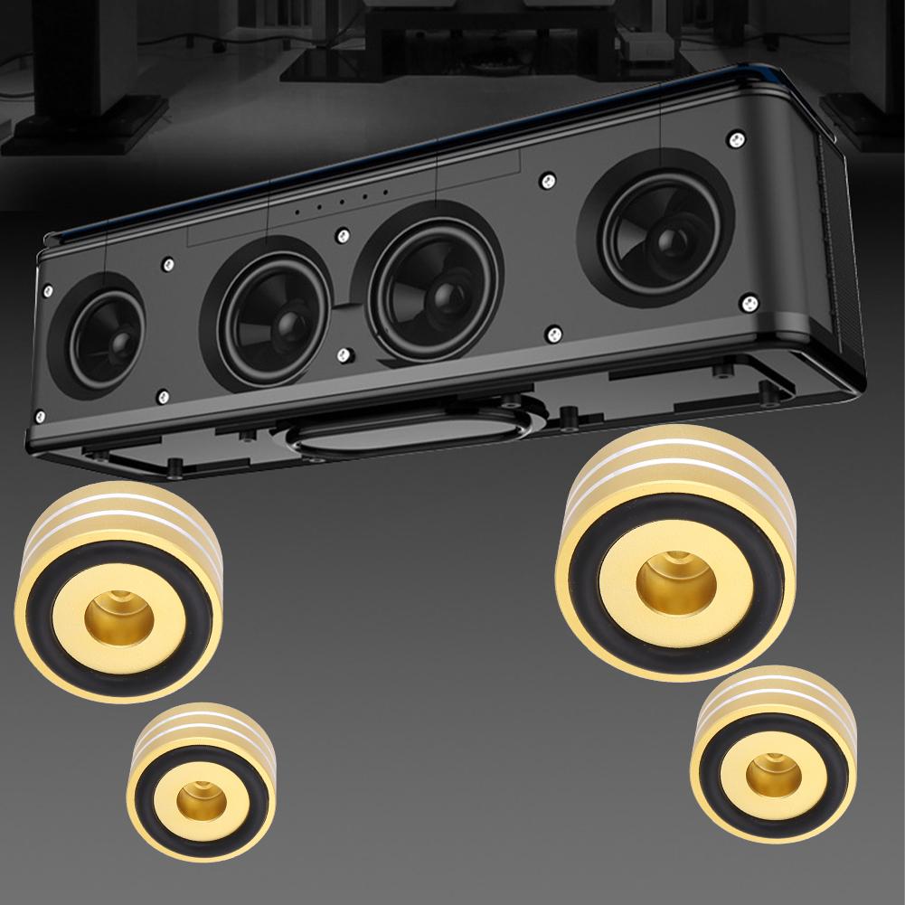 4 шт. HIFI Шипы для колонок Стойка Ножки Подушечка Алюминиевый сплав Изолирующая подставка для колонок Ножки-подушечки Амортизатор Ножка-подушечка для колонки ЦАП