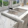 Imitation Marble Thickend Self-adhesive Kitchen Cooktop Protective Film Marble Desktop Film High Temperature Oil Resistant Sticker