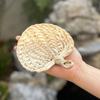 Home Decoration Palm-Leaf Fan Natural Straw Fan Vintage Rattan Fan Summer
