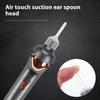 Светодиодный набор для чистки ушей Электрическое средство для удаления ушной серы с 5 мягкими насадками Перезаряжаемый