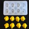 Little Yellow Duck Candle Molds Casting Molds Lovely Cartoon Animal Silicone Mould Ornament Molds Epoxy Resin Molds