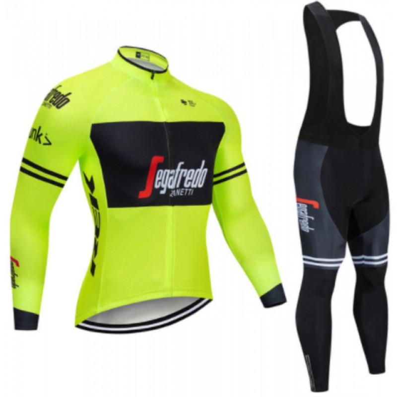Winter Thermal Fleece Cycling Jersey Mountain Bike Riding Unisex Warm Long Sleeve