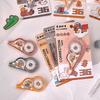 Capybara Correction Tape - Girly Heart Design, 5 Meters, Cute Cartoon Style White-out for Students