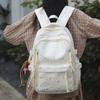 Schoolbag1011 New Niche Design Backpack Stylish Simple Student Backpack Simple Summer Large Capacity Commuter Backpack