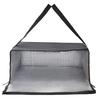 Fully Insulated Pizza Carrier Bag Dual Zippers Food Delivery Bag  Takeout Catering