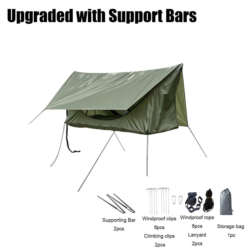 200x80cm Mosquito Net Hammock with Mosquito Net Swing Hammock Outdoor Camping