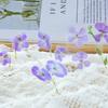Journamm 40pcs/pack Aesthetics Flower Decor Stickers DIY Scrapbooking Art Collage Junk Journal Materials PET Sticker Stationery
