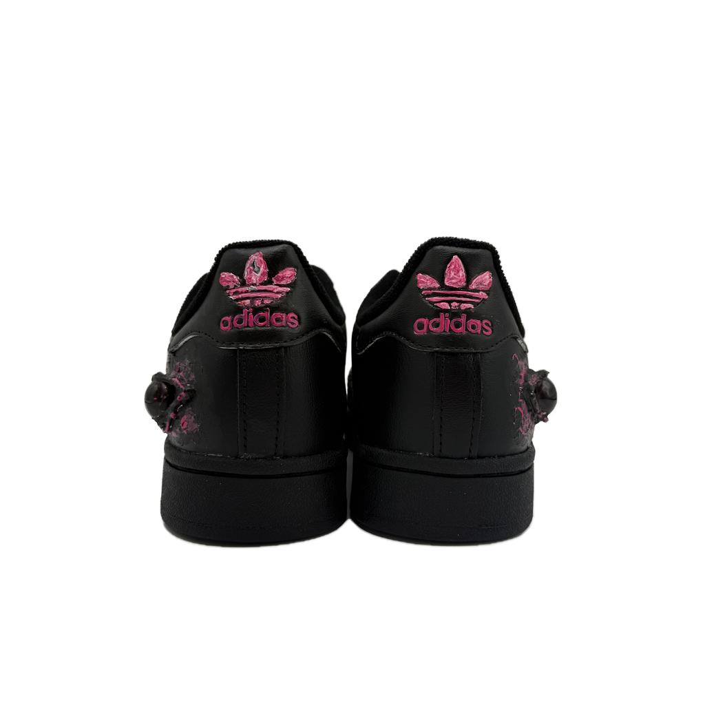 adidas Originals Superstar 2 Амортизация Низкие Скейтбордические Кроссовки Унисекс Розовые JI0079(Команда738-)