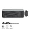 Logitech MK470 Тонкий беспроводной набор клавиатура и мышь
