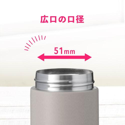 Atlas Бутылка для воды из двойной нержавеющей стали 360 мл, Изолированная для горячей и холодной воды, Серая, SS-350GY