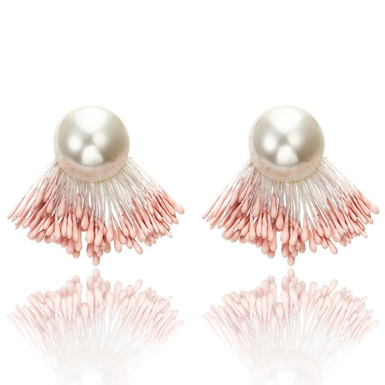 JMXD-Pearl Earrings Women's, Starch Fringed Pendant Earrings, Earrings, Accessories New Products